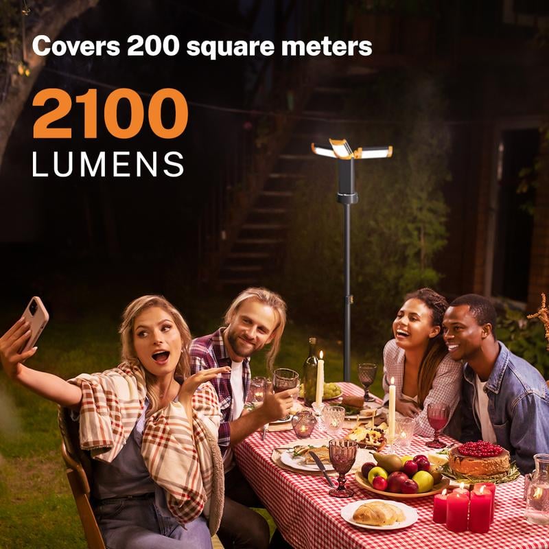 Ivyever Upgraded Portable Camping Light with Bracket
