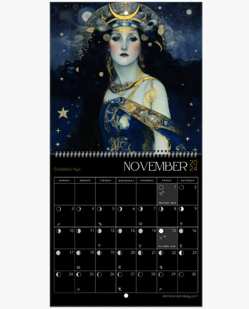 Dark Goddess 2024 Calendar