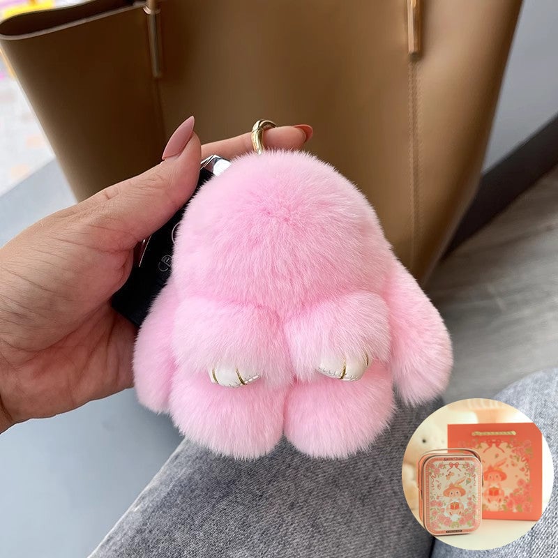 Handmade Soft Bunny PomPom Charms（Boxed Edition）