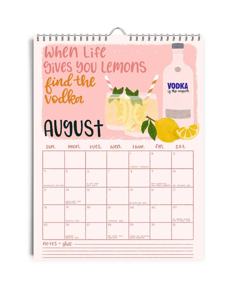 Best Seller - HERE WE FUCKING GO AGAIN 2025 CALENDAR