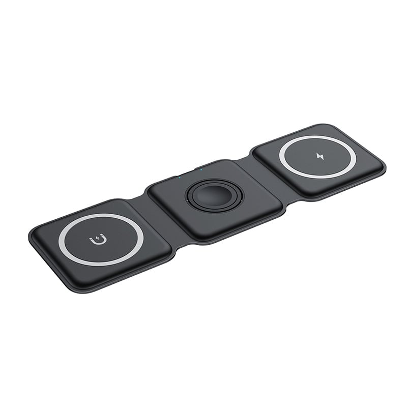 Foldable 3-in-1 Wireless Charger