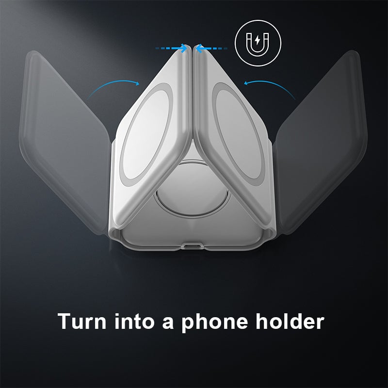 Foldable 3-in-1 Wireless Charger