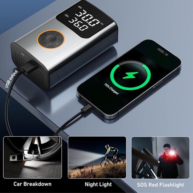 Tire Inflator Portable Air Compressor