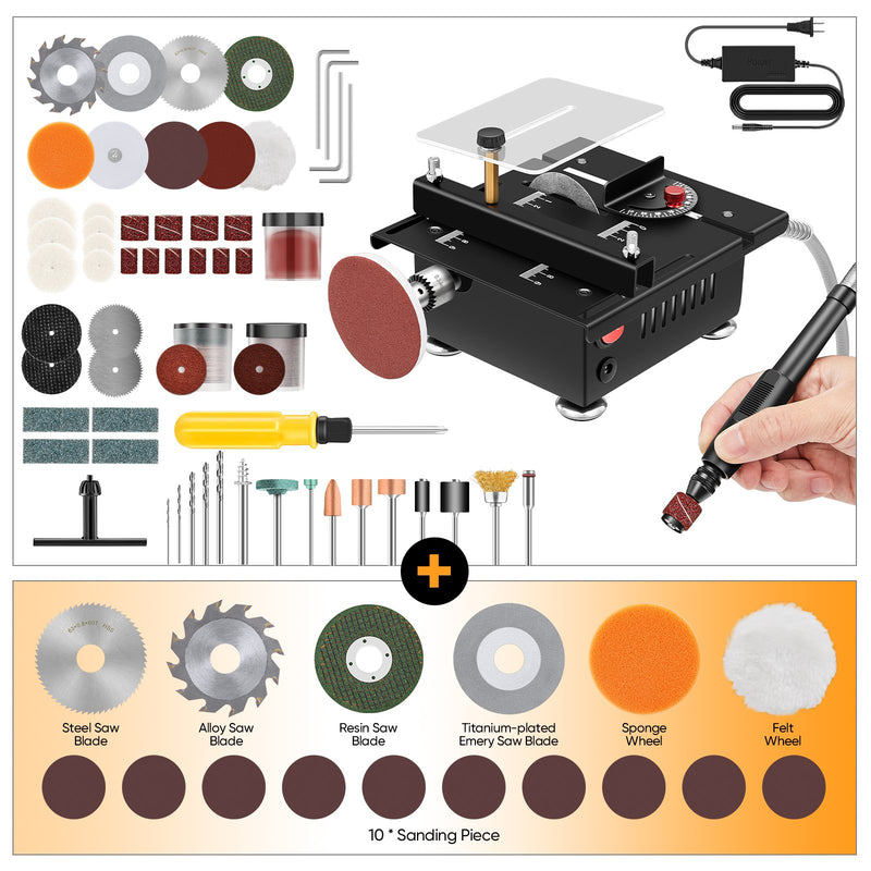 SAKER® Mini Multi-Functional Table Saw