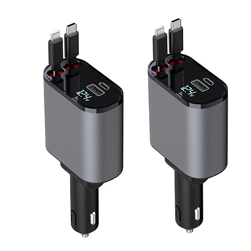 4 in 1 Fast Car Phone Charger