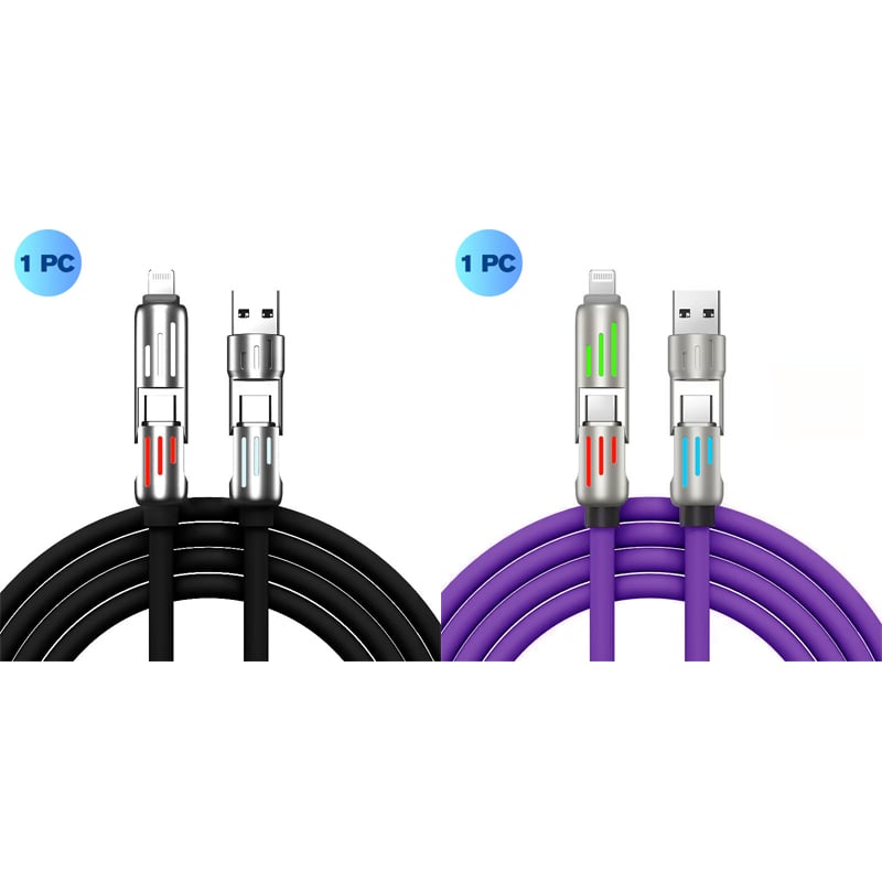 240W 4-in-1 USB C Cable