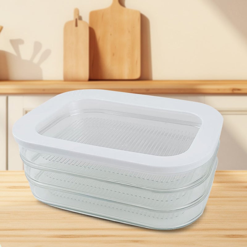 Upsell-3 Layer Reusable Food Storage Container
