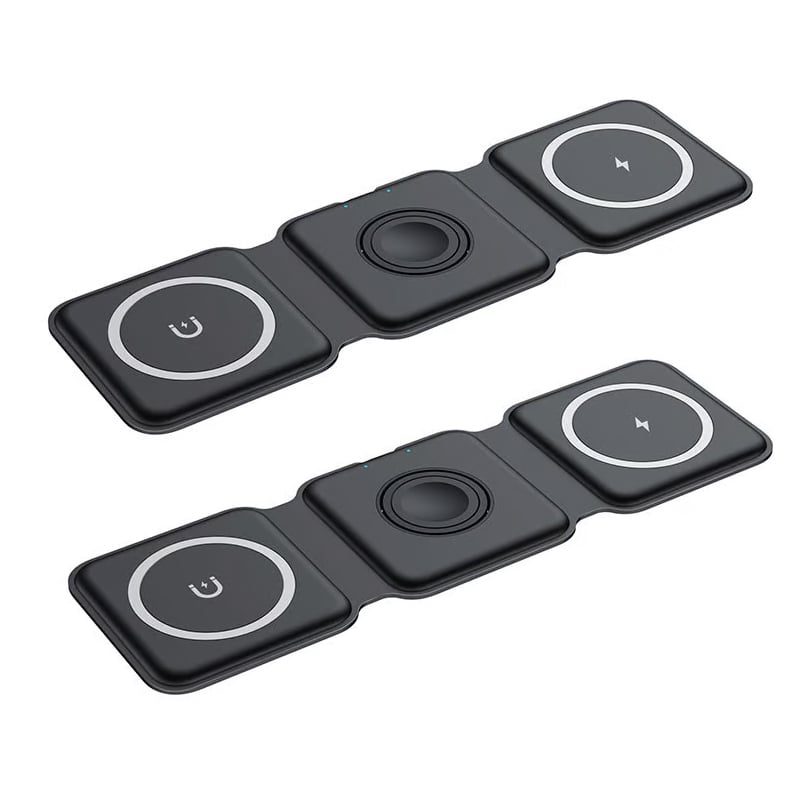 Foldable 3-in-1 Wireless Charger