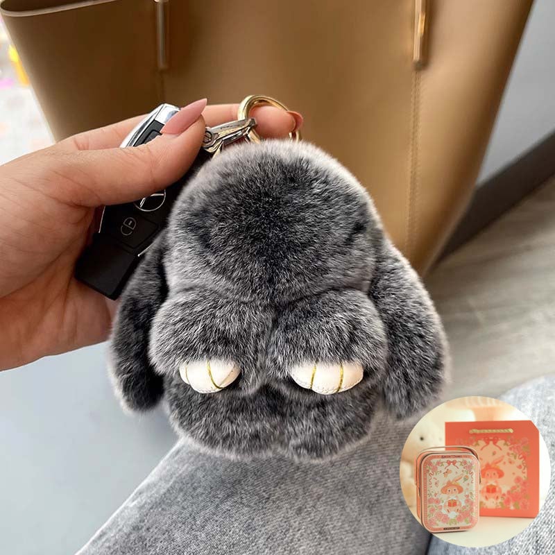 Handmade Soft Bunny PomPom Charms（Boxed Edition）