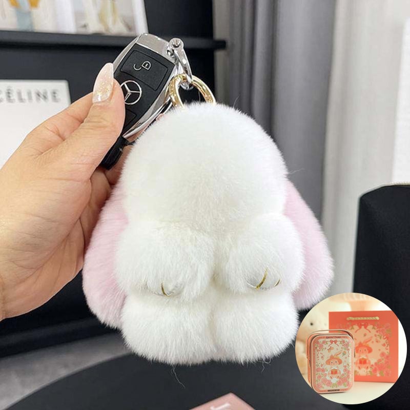 Handmade Soft Bunny PomPom Charms（Boxed Edition）