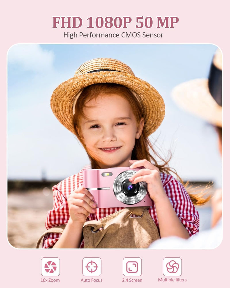 Sakerplus Upgrade FHD 1080P Digital Camera