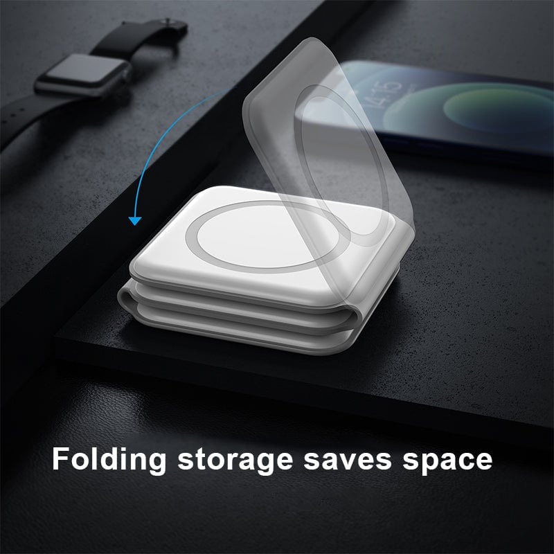 Foldable 3-in-1 Wireless Charger