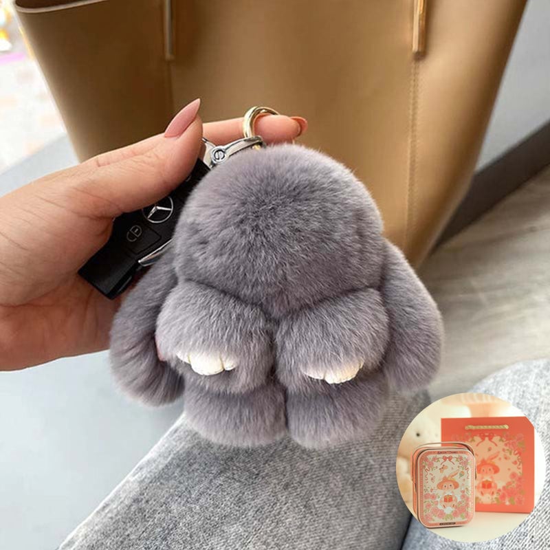 Handmade Soft Bunny PomPom Charms（Boxed Edition）