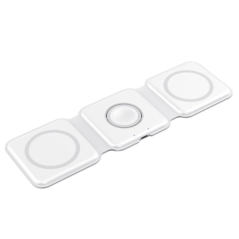 Foldable 3-in-1 Wireless Charger