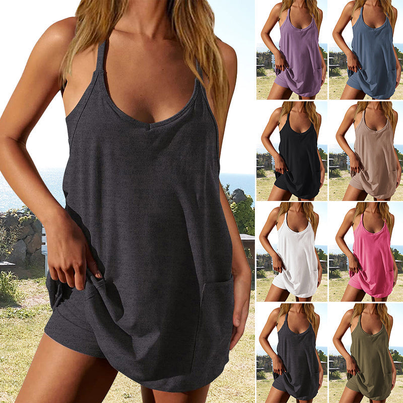 Women's Summer Sleeveless Mini Dress