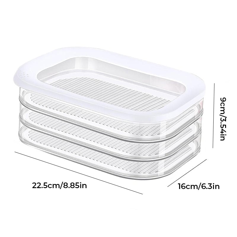 Upsell-3 Layer Reusable Food Storage Container