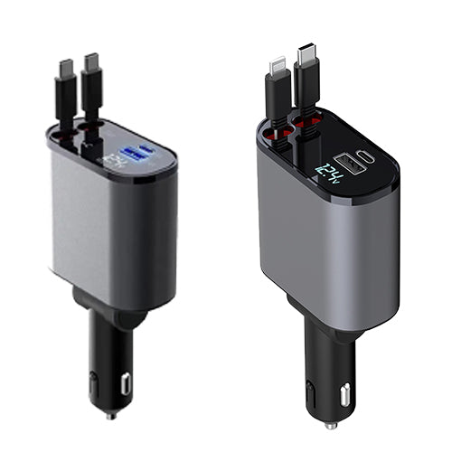 4 in 1 Fast Car Phone Charger