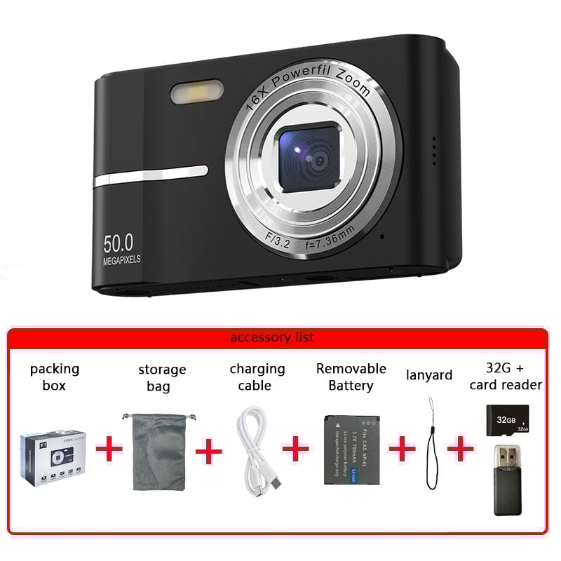 Sakerplus Upgrade FHD 1080P Digital Camera