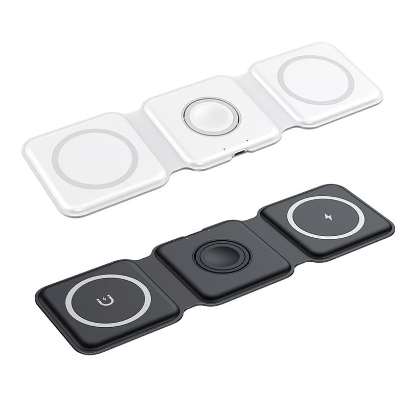 Foldable 3-in-1 Wireless Charger