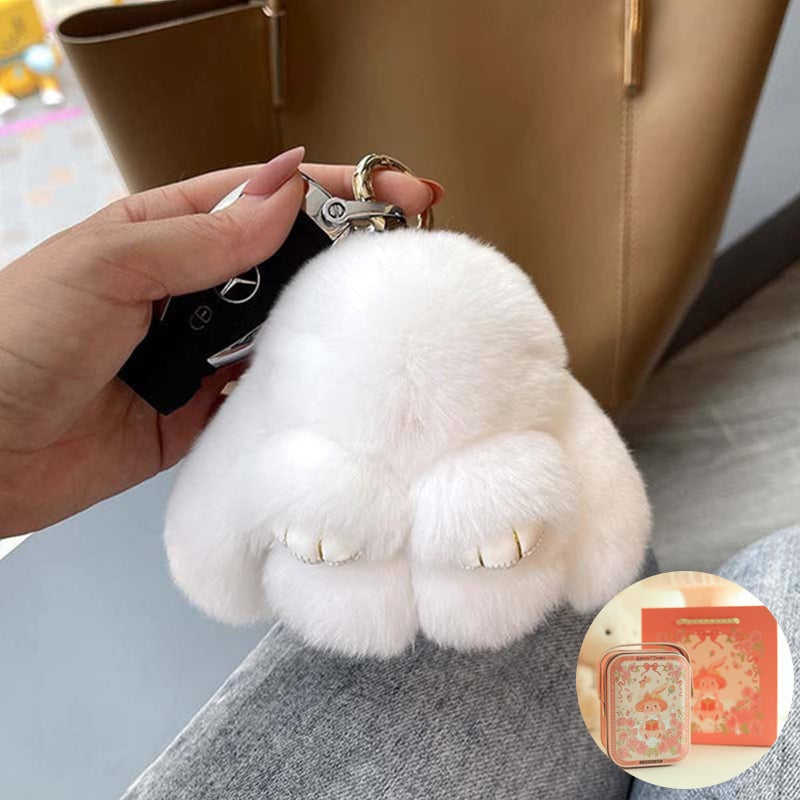 Handmade Soft Bunny PomPom Charms（Boxed Edition）