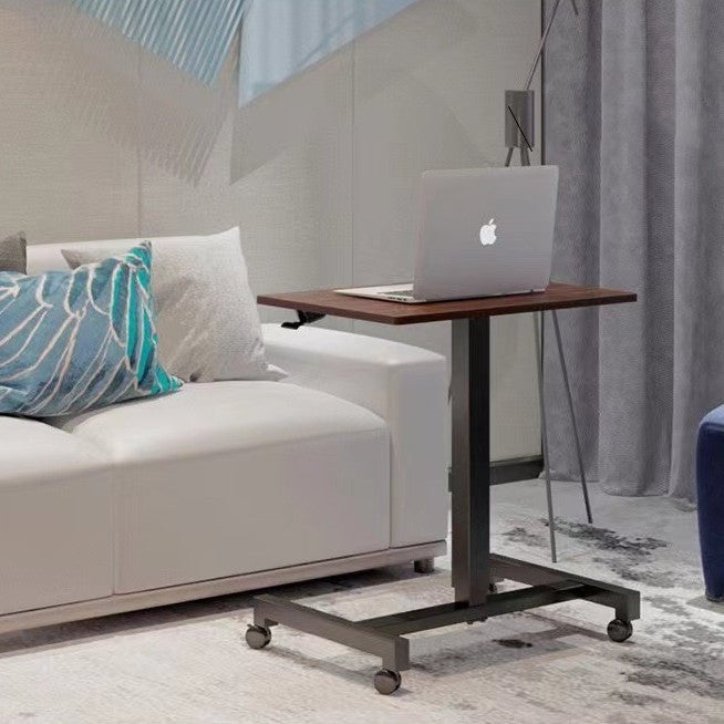 Pneumatic Lift Table With Wheels That Can Be Hidden